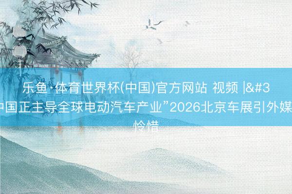 乐鱼·体育世界杯(中国)官方网站 视频 | “中国正主导全球电动汽车产业”2026北京车展引外媒怜惜